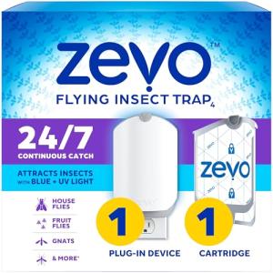 Zevo Plug-In Flying Insect Trap & Cartridge