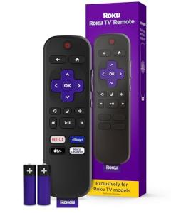 Roku TV Replacement Remote with App Shortcuts