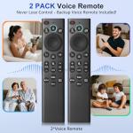 2 Pack Samsung TV Voice Remote Control Replacement