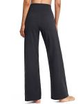 Breathable Wide Leg Yoga Pants with Pockets