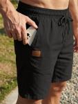 Men's Casual Stretch Chino Shorts with Pockets