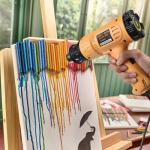 SEEKONE 1800W Heavy Duty Heat Gun with Nozzles