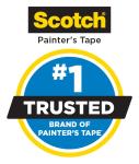 Scotch Contractor Grade Masking Tape 0.7 in. x 60.1 Yds