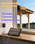 50ft Solar-Powered Waterproof Outdoor String Lights