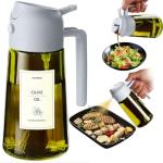 16oz Olive Oil Dispenser and Sprayer Bottle