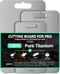 Titanium Cutting Board Set - 3 Sizes