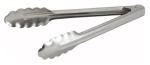 Winco 9" Heavyweight Stainless Steel Utility Tongs