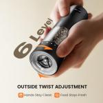 Rechargeable Electric Salt and Pepper Grinder Set