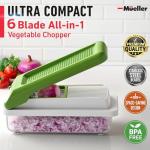Mueller Vegetable Chopper and Slicer with Container