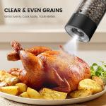 Rechargeable Electric Salt and Pepper Grinder Set