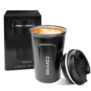 Insulated Travel Coffee Mug - Portable & Leak Proof