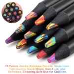 Rainbow Colored Pencils for Kids and 