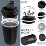 Insulated Travel Coffee Mug - Portable & Leak Proof