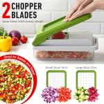 Mueller Vegetable Chopper and Slicer with Container