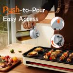 16oz Olive Oil Dispenser and Sprayer Bottle