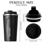Insulated Travel Coffee Mug - Portable & Leak Proof