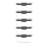 Rubbermaid Brilliance BPA-Free Food Storage Container Set