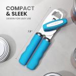 Zulay Heavy Duty Stainless Steel Can Opener - Aqua