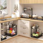 Sevenblue Adjustable Under Sink Organizer Set