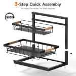 Sevenblue Adjustable Under Sink Organizer Set