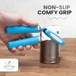 Zulay Heavy Duty Stainless Steel Can Opener - Aqua
