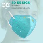 100 Pack LEMENT KN95 Disposable Face Masks – Blue