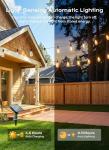 Brightown 37FT Solar String Lights with Remote