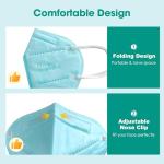 100 Pack LEMENT KN95 Disposable Face Masks – Blue