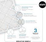 8x24 Merv 8 Air Filter 6-Pack for Home