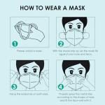 100 Pack LEMENT KN95 Disposable Face Masks – Blue