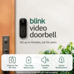 Blink Video Doorbell - HD View, Long Battery Life