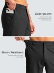 Men's 5" Lightweight Stretch Golf Shorts - Black
