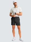 Men's 5" Lightweight Stretch Golf Shorts - Black