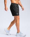 Men's Quick-Dry Running Shorts with Zipper Pockets