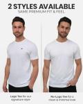 Men's Fitted Crewneck Basic Logo T-Shirt