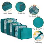 BAGAIL 8-Piece Packing Cubes Set in Aqua