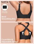 Vertvie Plus Size Wireless Push-Up Jelly Bra