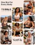 Vertvie Plus Size Wireless Push-Up Jelly Bra