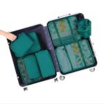 BAGAIL 8-Piece Packing Cubes Set in Aqua