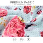 Voenxe Women's No Show Breathable Thong 5-Pack