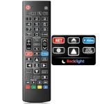 Backlit Universal Remote for LG Smart TVs