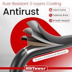 HBTower Folding Step Ladder with Anti-Slip Pedal