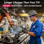 Backlit Universal Remote for LG Smart TVs