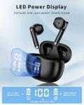 Bluetooth 5.4 Wireless Earbuds with 50H Playback