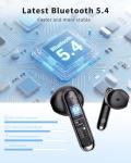 Bluetooth 5.4 Wireless Earbuds with 50H Playback