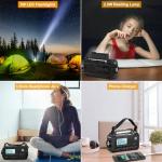 Raynic Solar Hand Crank Emergency Weather Radio