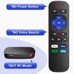 Universal Remote for Roku Devices (Not for Stick)