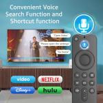 Fire Stick Remote for Toshiba Insignia Smart TVs