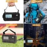 Raynic Solar Hand Crank Emergency Weather Radio