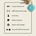 Life360 Tile Bluetooth Tracker for Keys & More